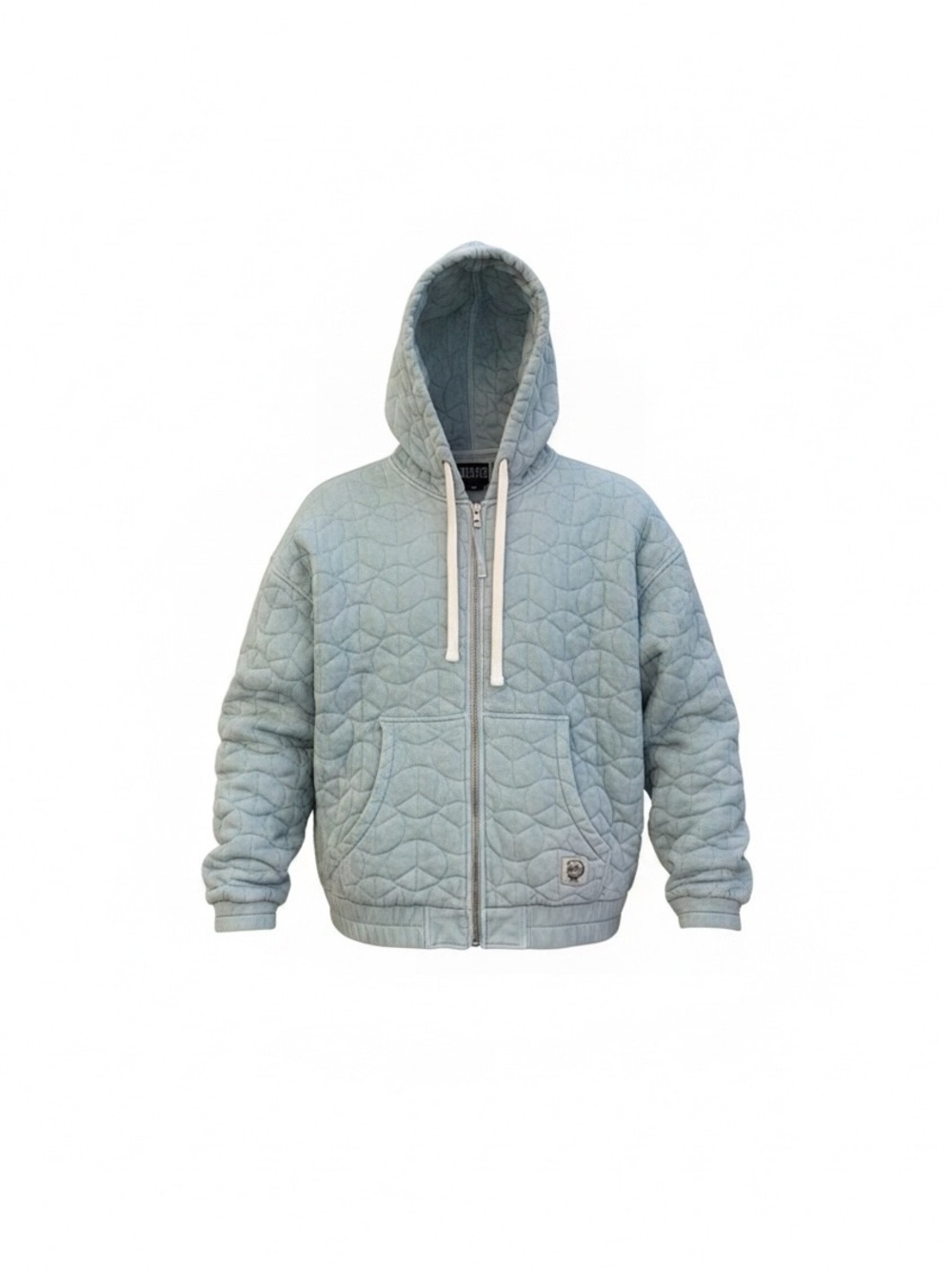 BDG Urban Outfitters Quilted Peace Sign Hoodie Jacket M